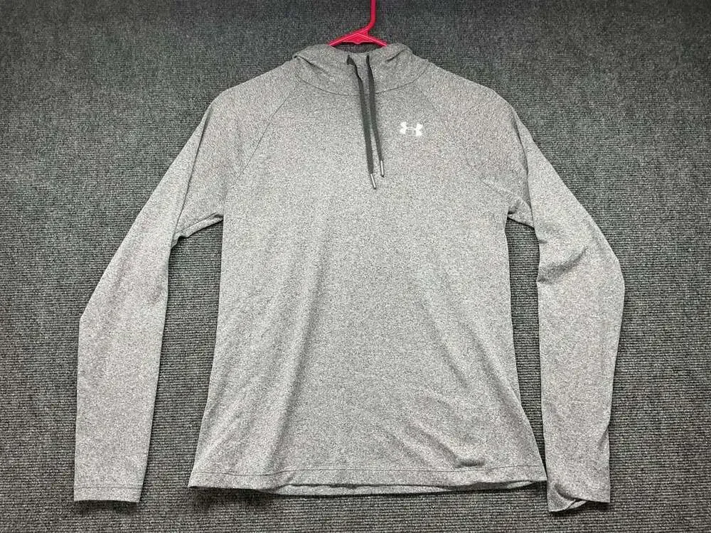 Under Armour Tech Long Sleeve Hoodie Gray